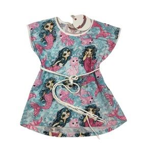 Paper Wings Organic Mermaid Dress, NWT, size 3